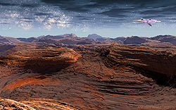 Arid Alien World