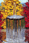 autumn fountain