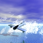 Oversea plane