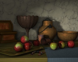 Red apples