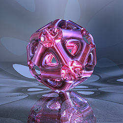 Pink Icosahedron