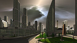 City at Evening