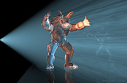 Sprayed Light