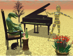 Dance for the Reptilian King and his familiar