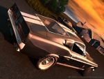 GT500 sunset