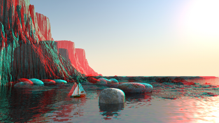 East Coast Anaglyph
