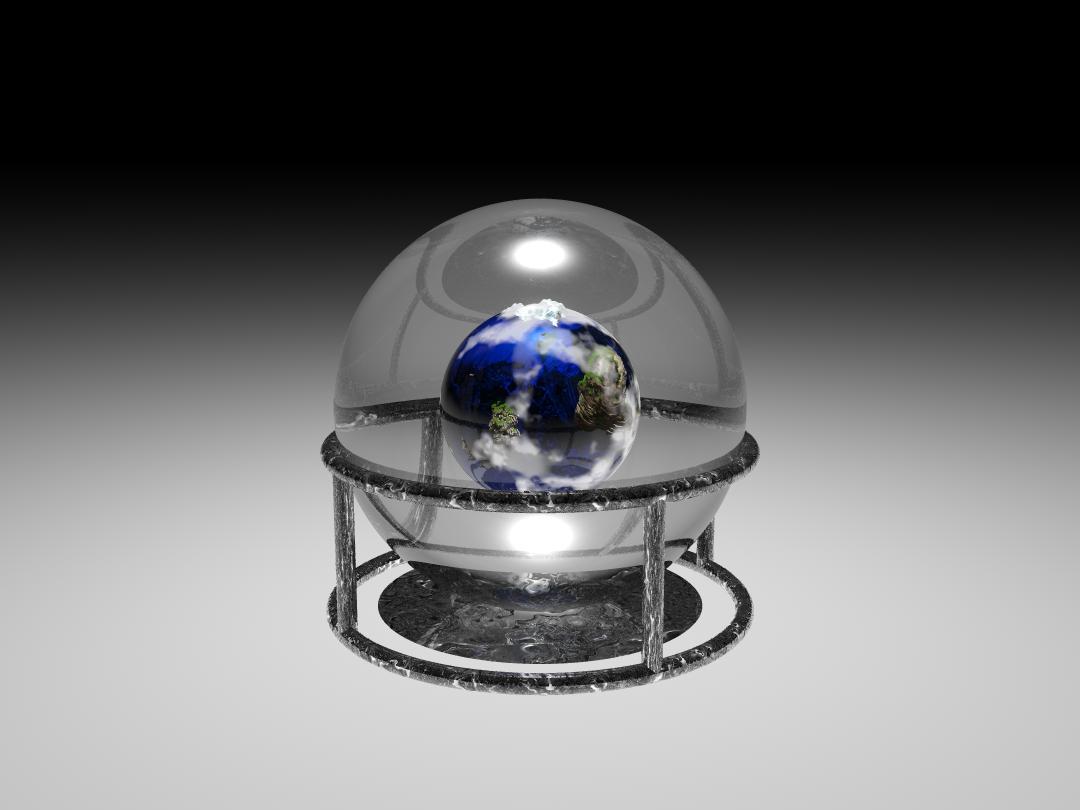 The Earth in a Glass Ball