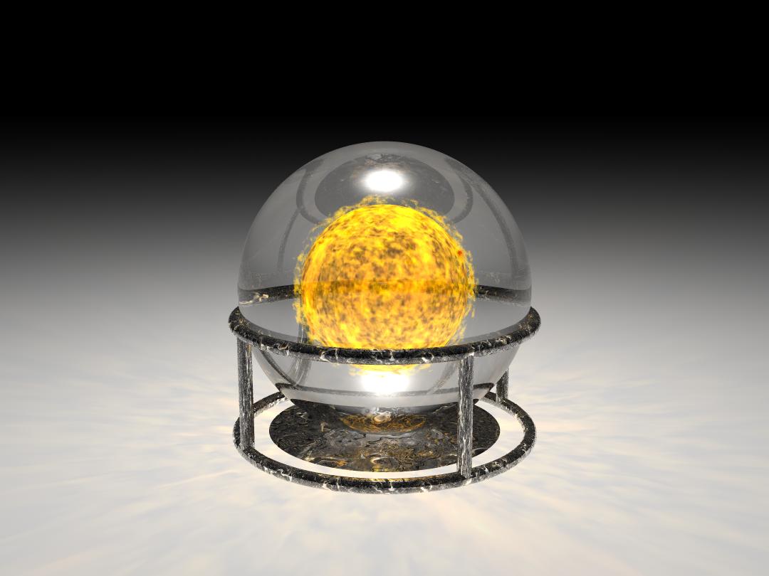 Sol in a Glass Ball
