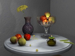 Still life with vases 2