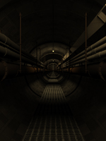 Dark Tunnel with Soft Shadows (Fixed)
